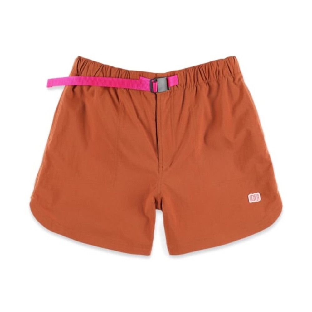 Topo Designs Women River Shorts in Size S, Brick
